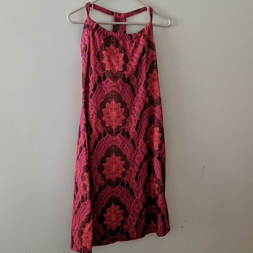 Funky Prana summer dress with built in bra